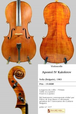 Apostol IV Kaloferov, Sofia (Bulgarie), 1983