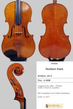 Norbert Paris, Rédéné (France), 2014