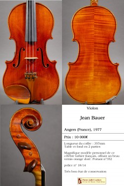 Jean Bauer, Angers (France), 1977